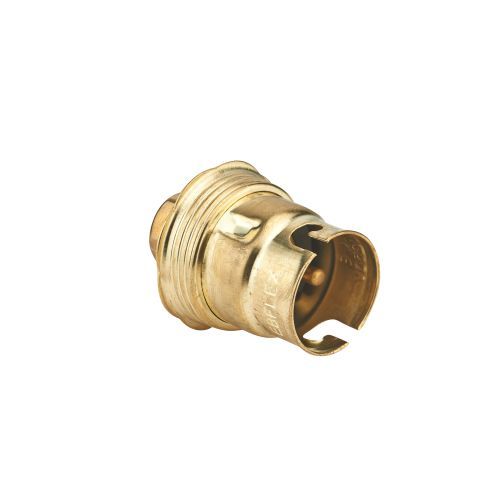 Douille - à baïonnette B22 - laiton - simple bague DEBFLEX