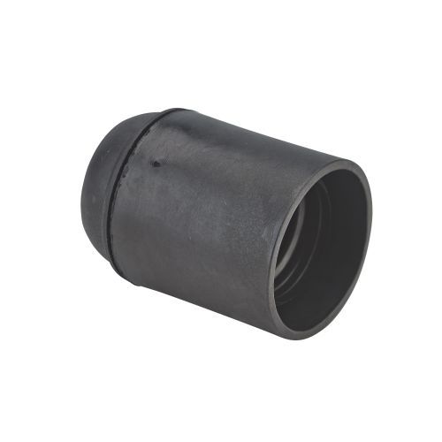 Douille à vis - chemise lisse - E27 - noir DEBFLEX