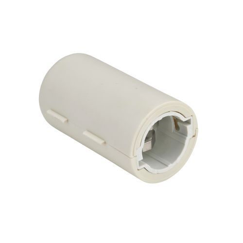Douille de chantier - à baïonnette B22 - coiffe serre câble - blanc DEBFLEX