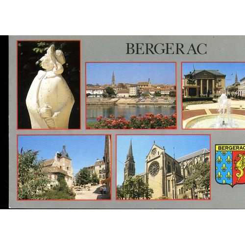 Carte Postale De Bergerac (Dordogne) 5 Vues