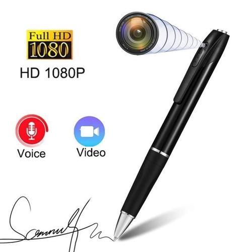 Mini caméra stylo espion portable 1080P