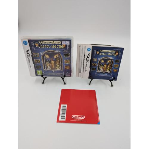 Jeu Nintendo Ds Professeur Layton Et L'appel Du Spectre En Boite, Complet + Vip Grattés