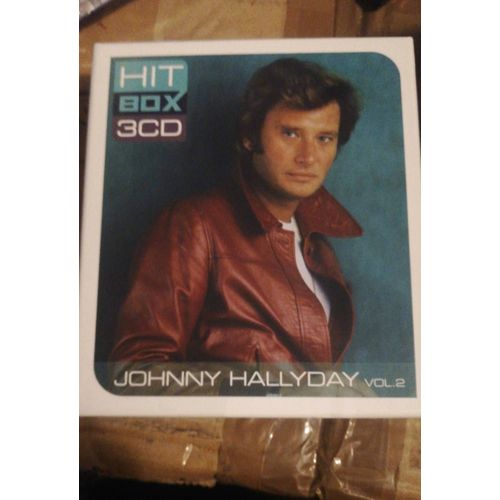 Coffret Hit Box 3 Cd Johnny Hallyday Vol 2