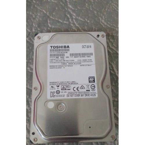 Disque dur Toshiba 1 To HDKPC32J0A01 S