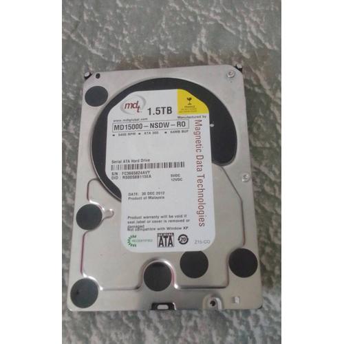 Disque dur MDT 1.5 To MD15000-NSDW-R0