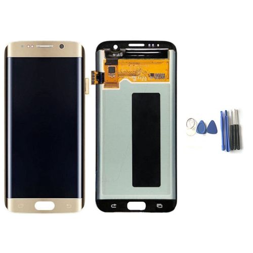 Vitre Tactile+Écran Lcd Complet Pour Samsung Galaxy S7 Edge G935-Or