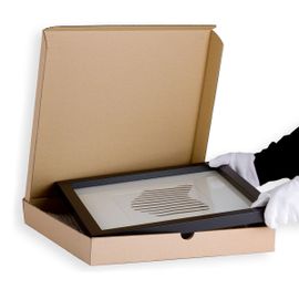 Boîte Postale Extra-Plate Format 400x400x50mm - Lot De 5