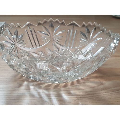 Coupe Corbeille À Fruits En Cristal.