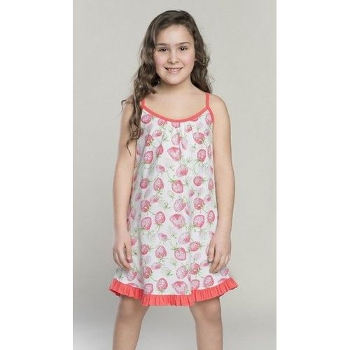 Frutella Chemise De Nuit Fillette En Coton
