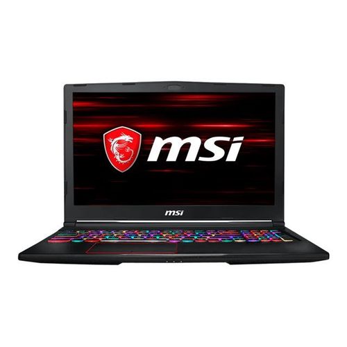 MSI GE63 8RE 027FR Raider RGB - 15.6" Core i7 I7-8750H 2.2 GHz 16 Go RAM 1.256 To SSD Noir AZERTY