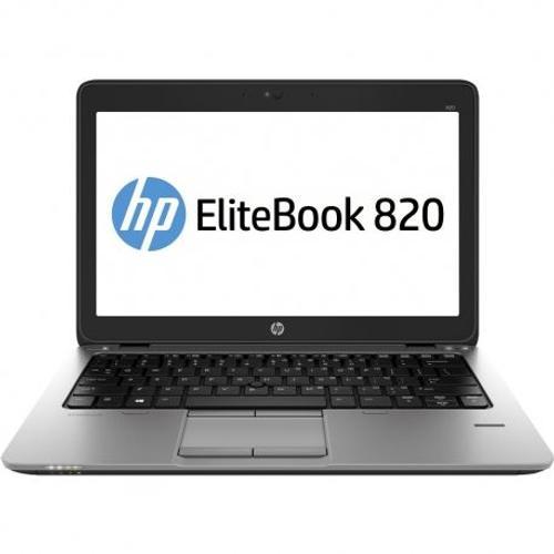 HP EliteBook 820 G2 - 12.5" Core i5 I5-5300U 2.3 GHz 8 Go RAM 120 Go SSD Noir AZERTY