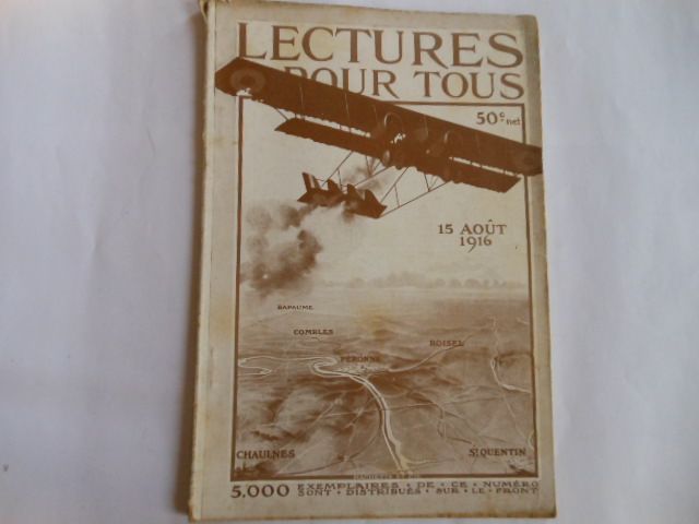 Lecture Pour Tous Du 15 Aout 1916