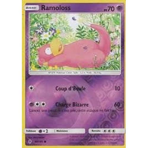Carte Pokémon Française.Reverse. 48/ 145 Ramoloss Gardiens Ascendants