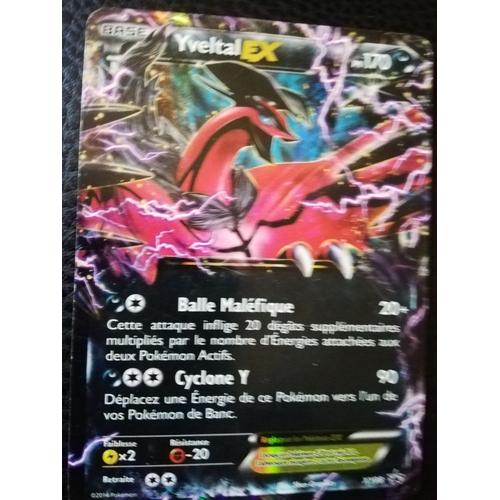 Carte Pokemon Yveltal Ex 170pv Xy08