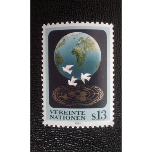 Timbre Nations Unis (Onu) Vienne Yt 165 Symboles U.N.O. 1993
