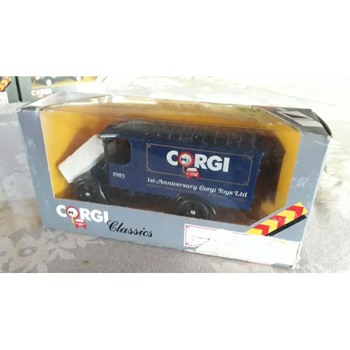 Corgi Classics - Thornycroft 1929 Van "Corgi Toys 1st Anniversary 1985"-Corgi