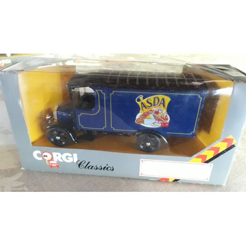 Corgi Classics - Thornycroft Box Van "Asda"-Corgi