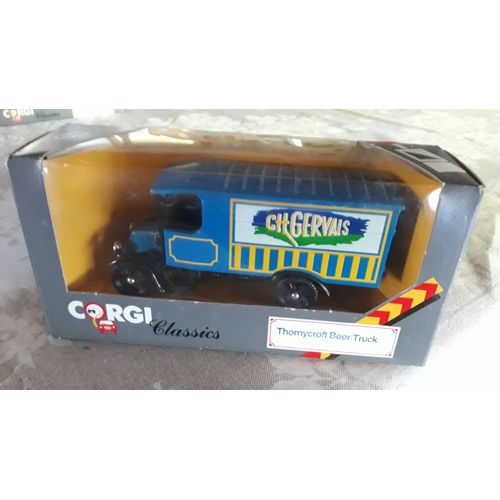 Corgi Classics C867/2 - Thornycroft Beer Truck "Ch Gervais"-Corgi
