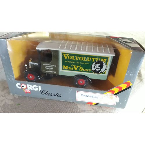 Corgi Classics C859/7 Thornycroft Box Van "Volvolutum"-Corgi