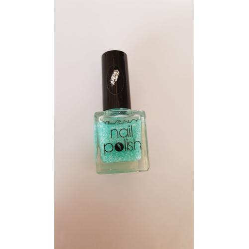 Vernis À Ongles Turquoise Effet Plumes Yesensy 
