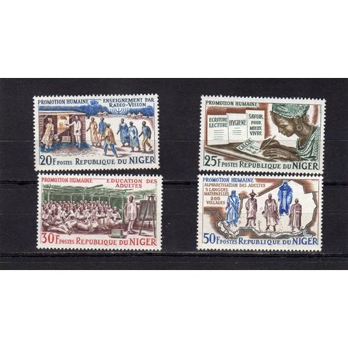 Timbres-Poste Du Niger (Promotion Humaine)