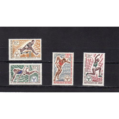 Timbres-Poste Du Niger (Jeux Africains De Brazzaville)