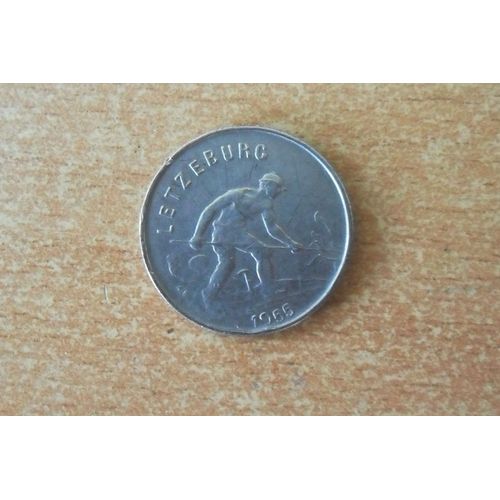 1 Franc Du Luxembourg 1955 En Sup.
