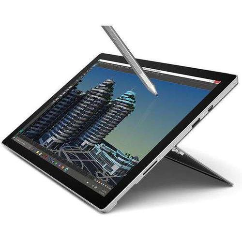 Microsoft Surface Pro 4 - Tablette - Core i5 6300U / 2.4 GHz - Win 10 Pro 64 bits - 4 Go RAM - 128 Go SSD - 12.3" écran tactile 2736 x 1824 - HD Graphics 520 - Wi-Fi - argent