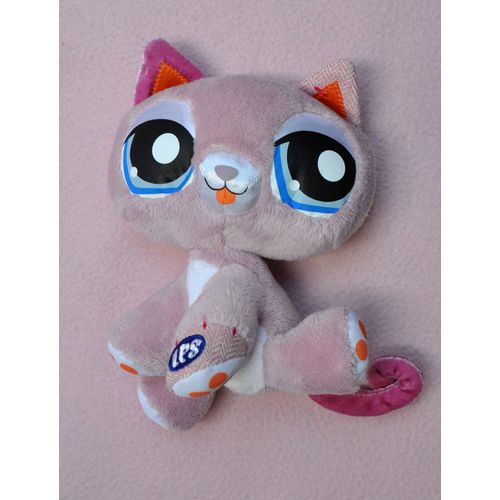 Doudou Petshop Couleur Rosée Marque Hasbro H 16 Cm Avec Les Oreilles