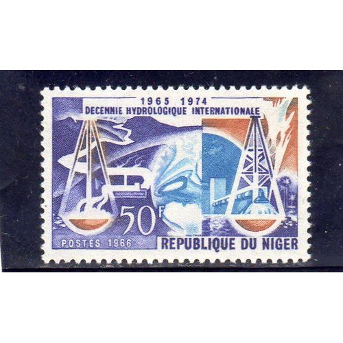 Timbre-Poste Du Niger (Décennie Hydrologique Mondiale)