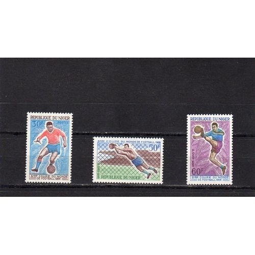 Timbres-Poste Du Niger (8ème Coupe Du Monde De Football)