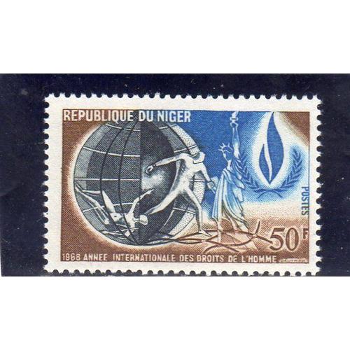 Timbre-Poste Du Niger (Année Internationale Des Droits De LHomme)