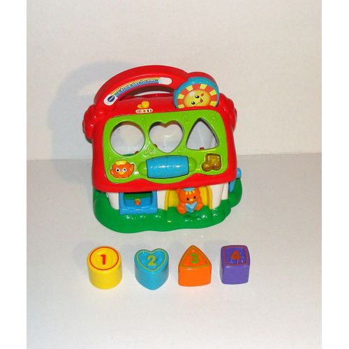 Vtech L'ecole Des Formes Bilingue - Maison Éducative Sonore Lumineux