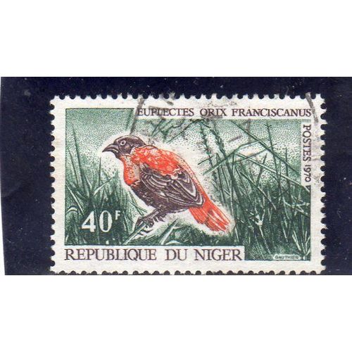 Timbre-Poste Du Niger (Oiseau)