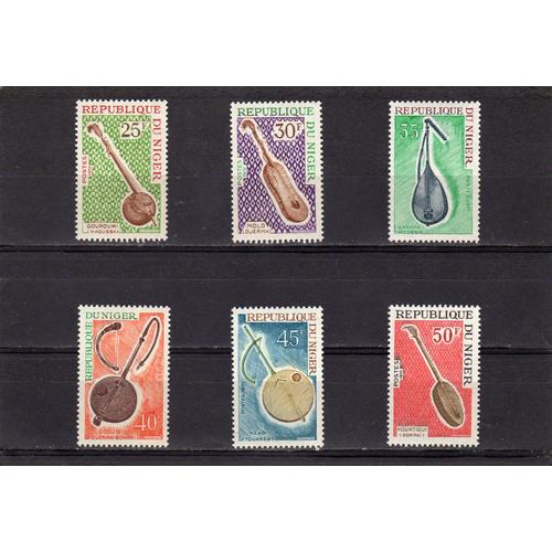 Timbres-Poste Du Niger (Instruments De Musique Nigériens)