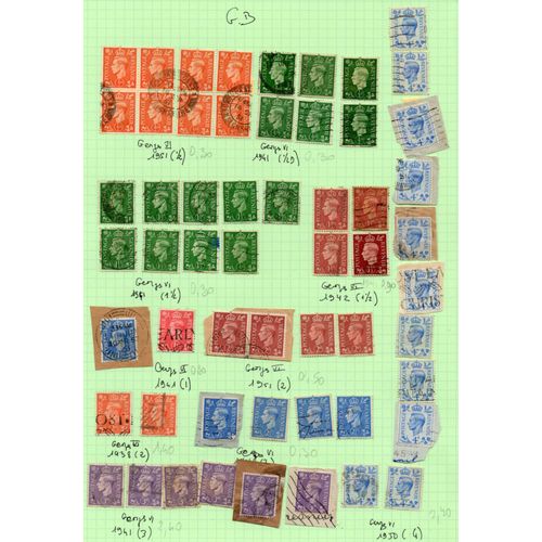 Timbres Gb George Vi De 1938 À 1951