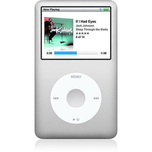 Apple iPod classic - 6ème génération - lecteur numérique - HDD 120 Go - argent