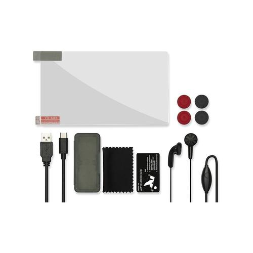 Speedlink 7-In-1 Starter Kit - Kit D'accessoires Pour Console De Jeu - Noir - Pour Nintendo Switch