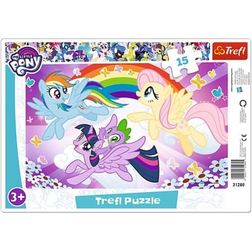 Puzzle 15 Pièces Puzzle Cadre - My Little Pony