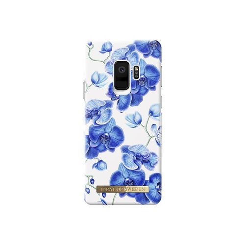 Ideal Of Sweden Fashion Case S/S18 - Coque De Protection Pour Téléphone Portable - Plastique - Orchidée Bleue Bébé - Pour Samsung Galaxy S9