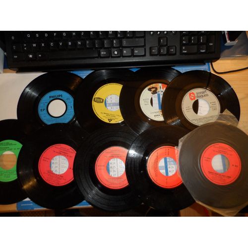 Disques 45 Tours Sans Pochette D'origine