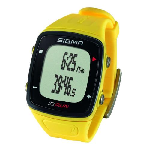 Sigma Montre de sport GPS iD.RUN Jaune 24810