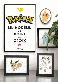 Modèle d'affiche régionale Lot de 8 Pokémon Motif de point de croix -   France