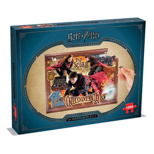 Winning Moves Puzzle Harry Potter - 1000 Pièces Quidditch