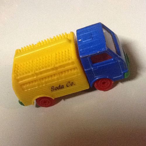 Maisto Petit Camion Bleu Et Jaune