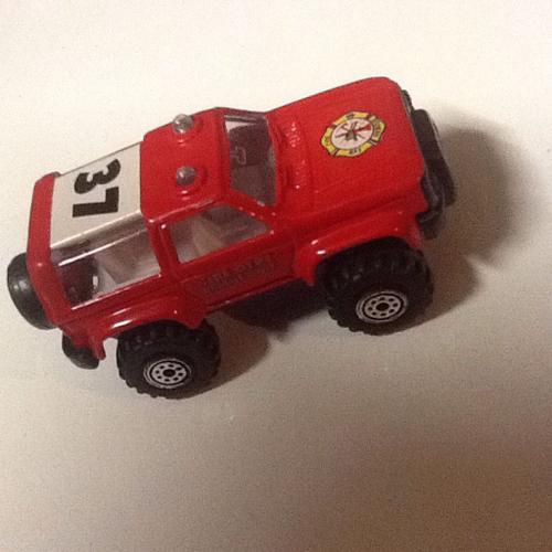 Petite Voiture 4x4 Pompiers