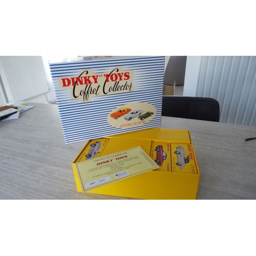 Coffret Collector 500s 3 Voitures De Sport 1/43 Dinky Toys Atlas-Dinky Toys