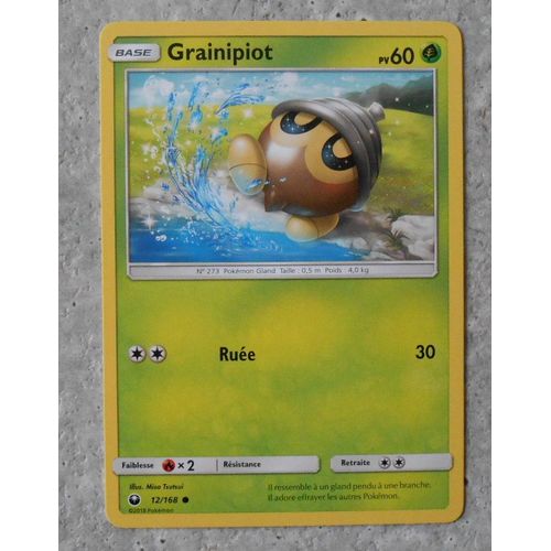 Carte Pokémon - Grainipiot - 12/168 - Tempête Céleste