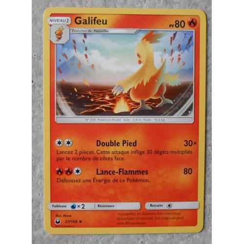 Carte Pokémon - Galifeu - 27/168 - Tempête Céleste