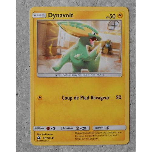 Carte Pokémon - Dynavolt - 51/168 - Tempête Céleste